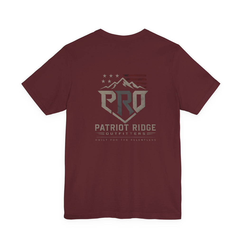 Patriot Ridge PRO Graphic Tee — Patriotic Outdoor Mountain T-Shirt